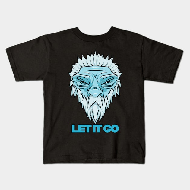 Let it go Kids T-Shirt by RDandI